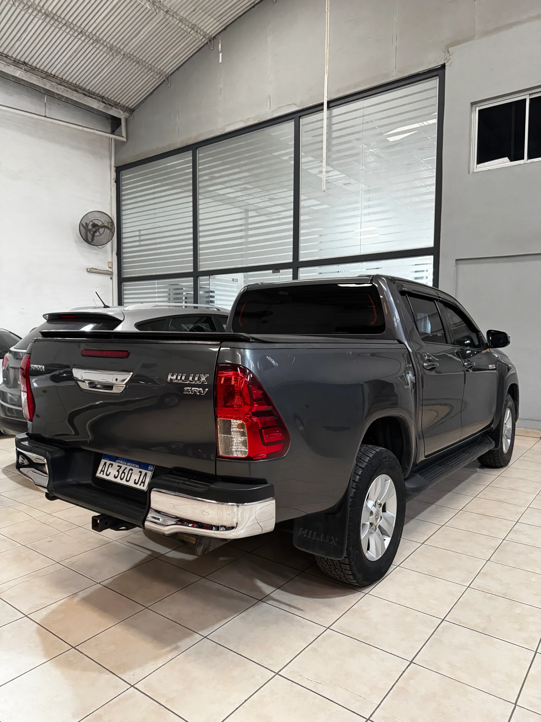 Toyota Hilux 2018, vista en detalle