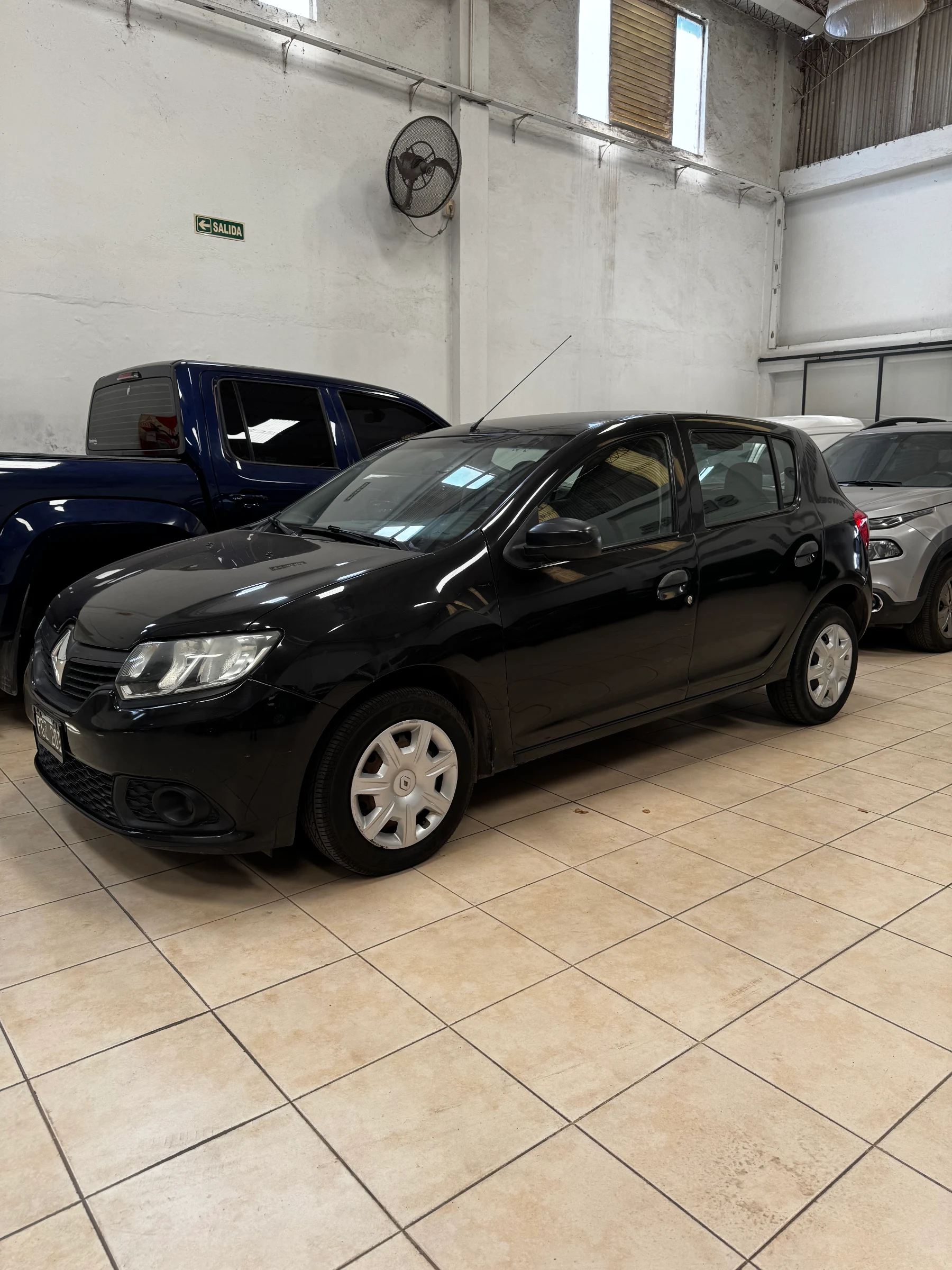 Renault Sandero 2015, vista en detalle