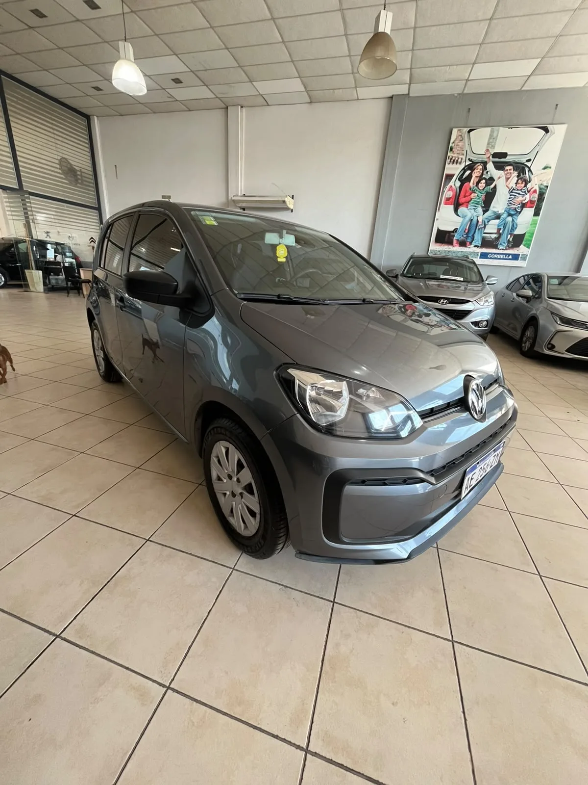 Volkswagen Up! 2020, vista en detalle